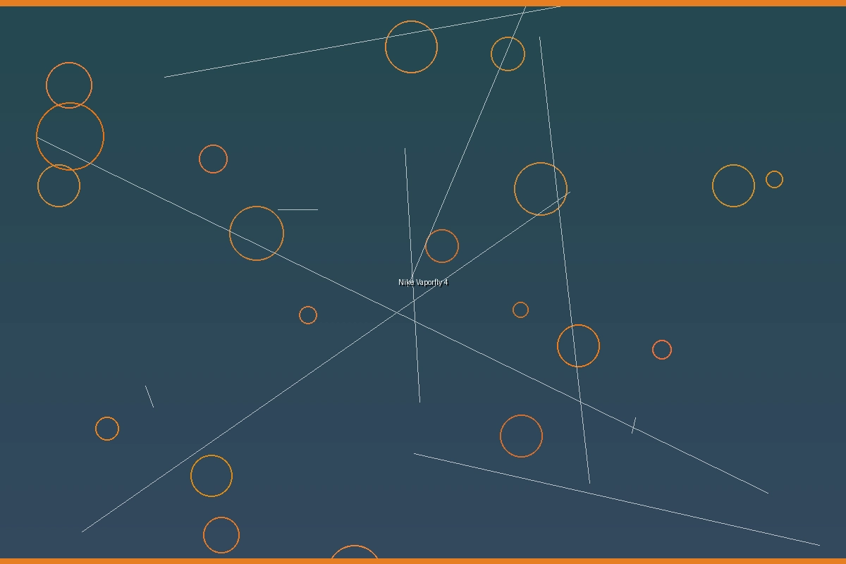 Nike Vaporfly 4碳板竞速跑鞋正面展示